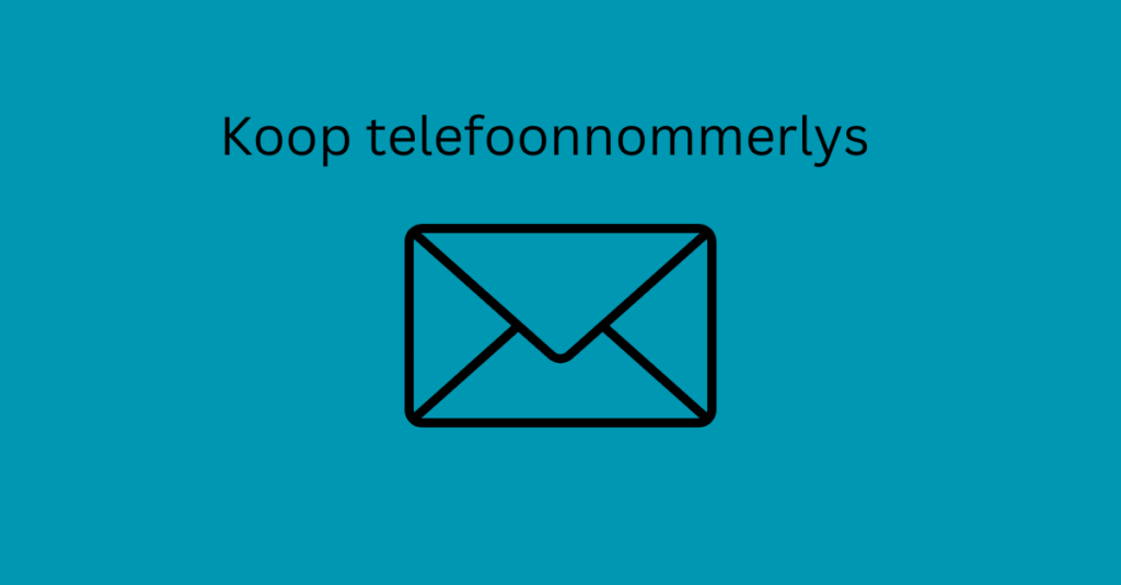 Koop telefoonnommerlys